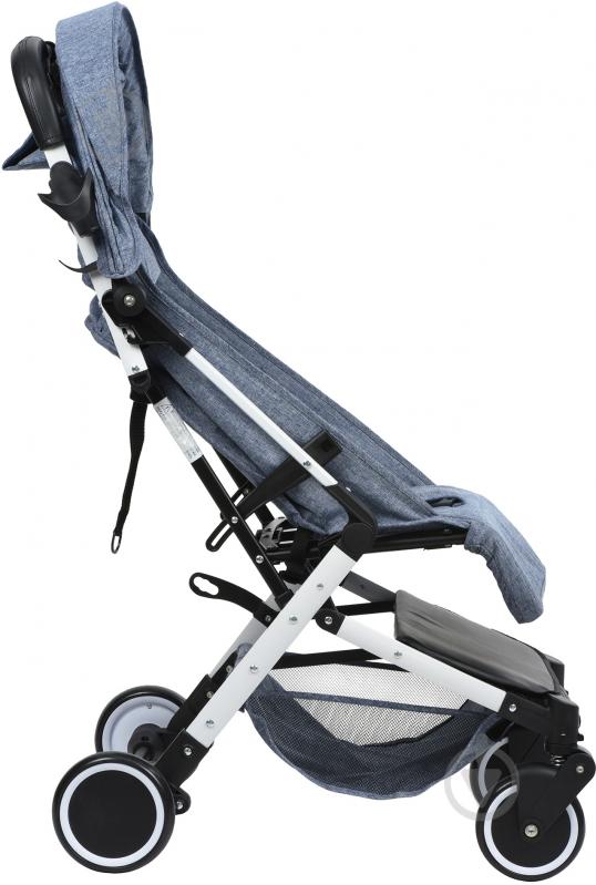 Коляска прогулочная Miqilong DG712 синий - фото 6