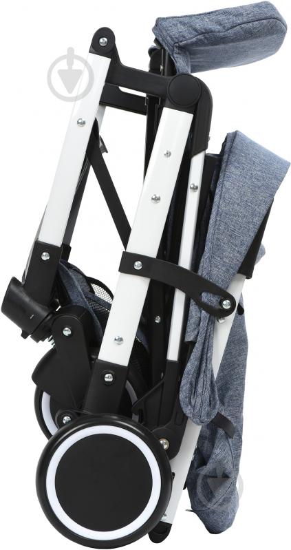 Коляска прогулочная Miqilong DG712 синий - фото 9