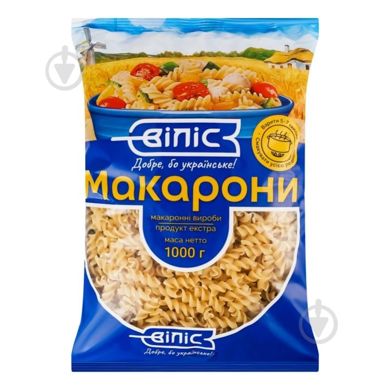 Макарони ВІЛІС Спіральки 1000 г - фото 1