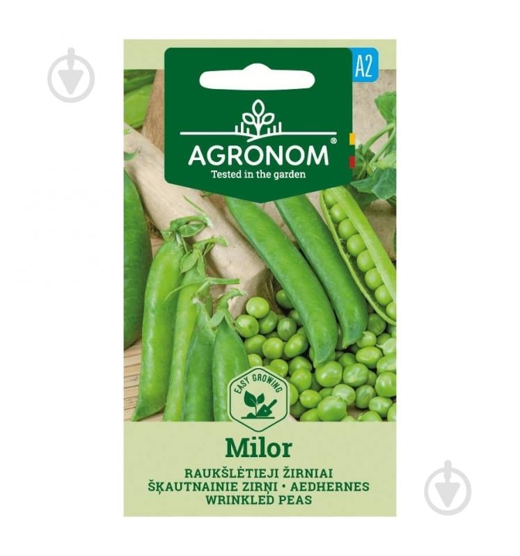 Семена горох Милор 10 г 50 шт. Agronom - фото 1