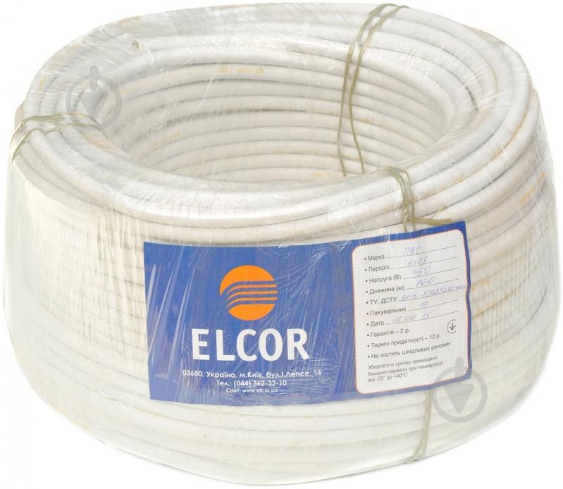 Кабель силовой Элкор ПВС 4x2,5 медь - фото 2