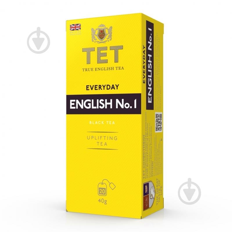 Чай чорний TET Everyday English 20 шт. 40 г - фото 1