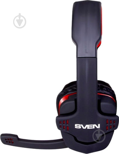 Наушники Sven AP-G855MV black/red - фото 3 Наушники Sven AP-G855MV black/red - фото 3