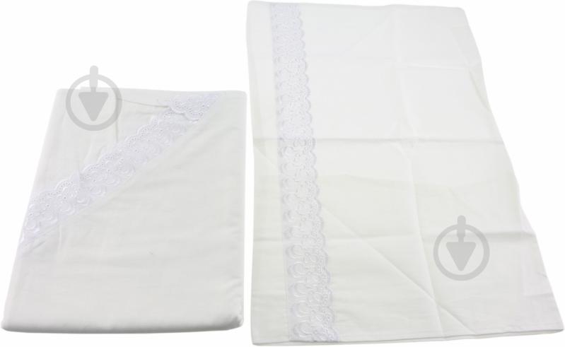 Комплект постельного белья Україна белый - фото 3