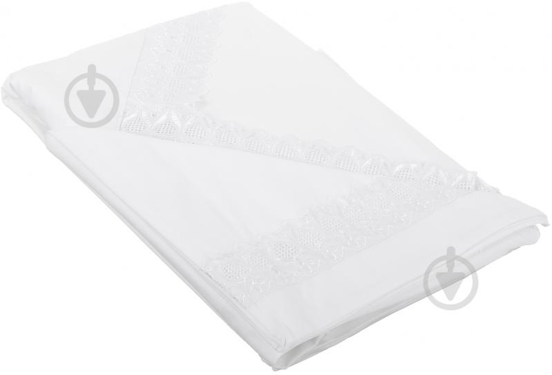 Комплект постельного белья Україна белый - фото 1