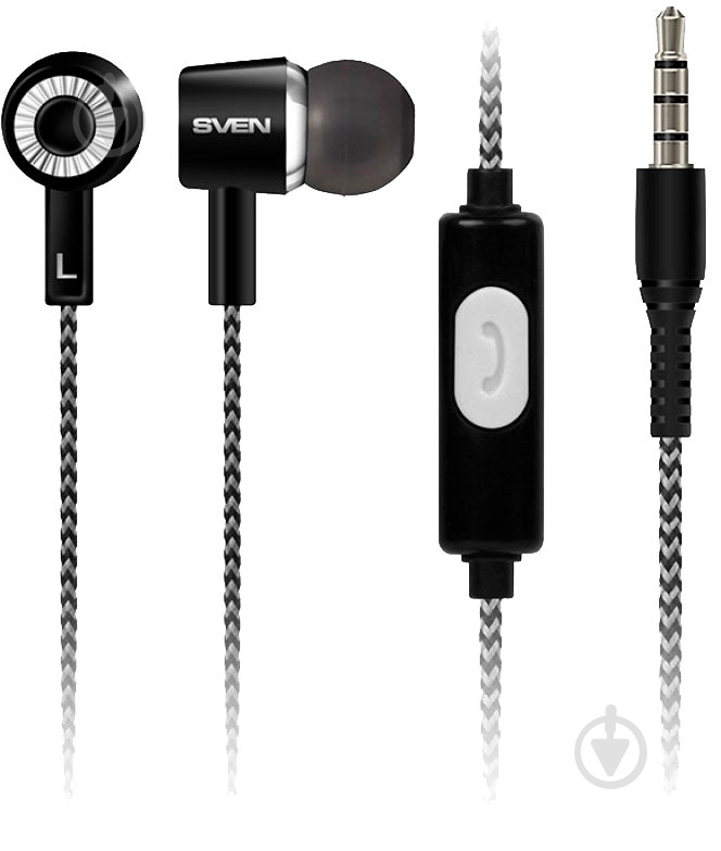 Наушники Sven E-109M black/grey - фото 1