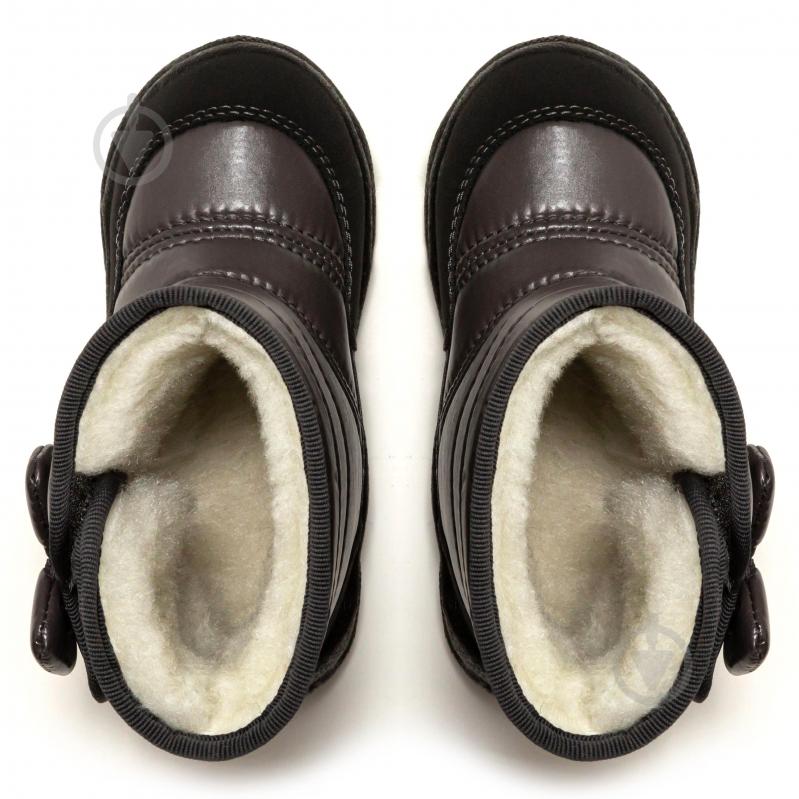 Сапожки зимние детские для девочек Oldcom LILA размер 25 [019] Black - фото 5