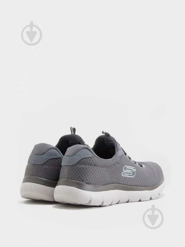 Кросівки чоловічі демісезонні Skechers 52811W CHAR р.45 сірі - фото 4