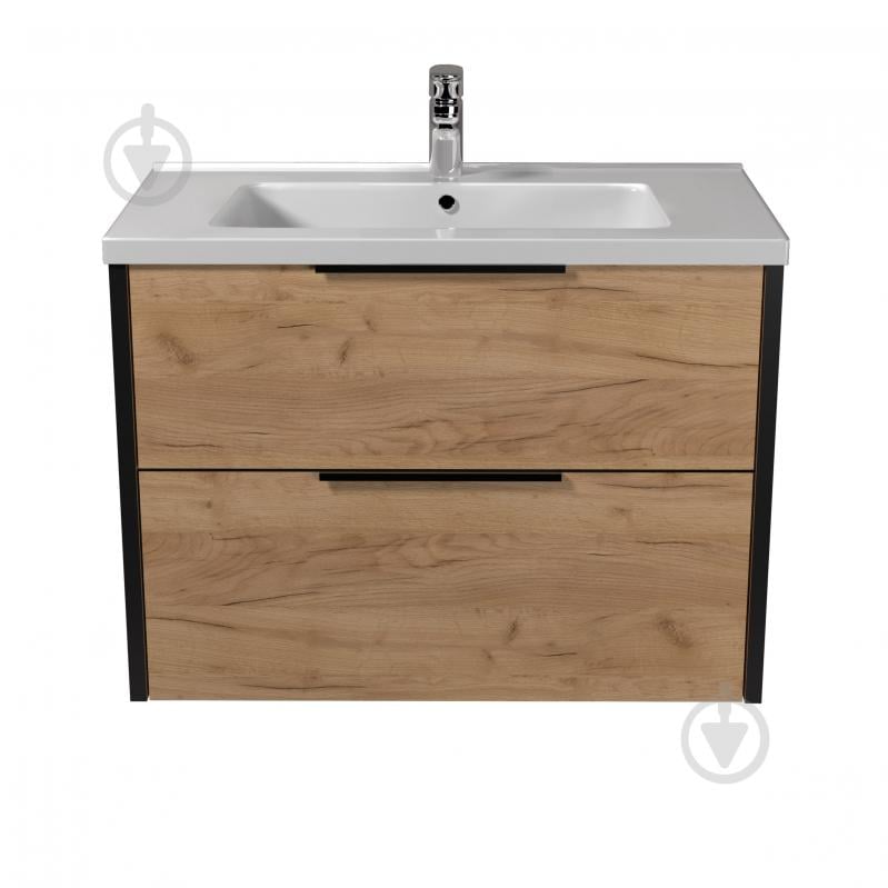 Тумба підвісна Мойдодир Line Craft 80- - фото 2