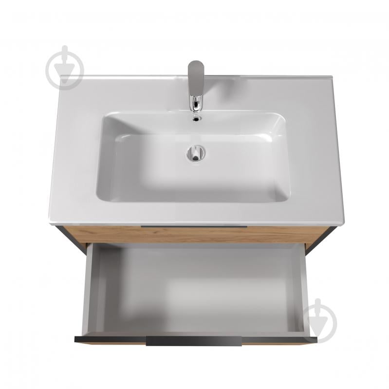 Тумба підвісна Мойдодир Line Craft 80- - фото 4