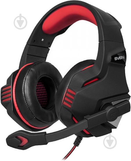 Наушники Sven AP-G890MV black/red - фото 1 Наушники Sven AP-G890MV black/red - фото 1