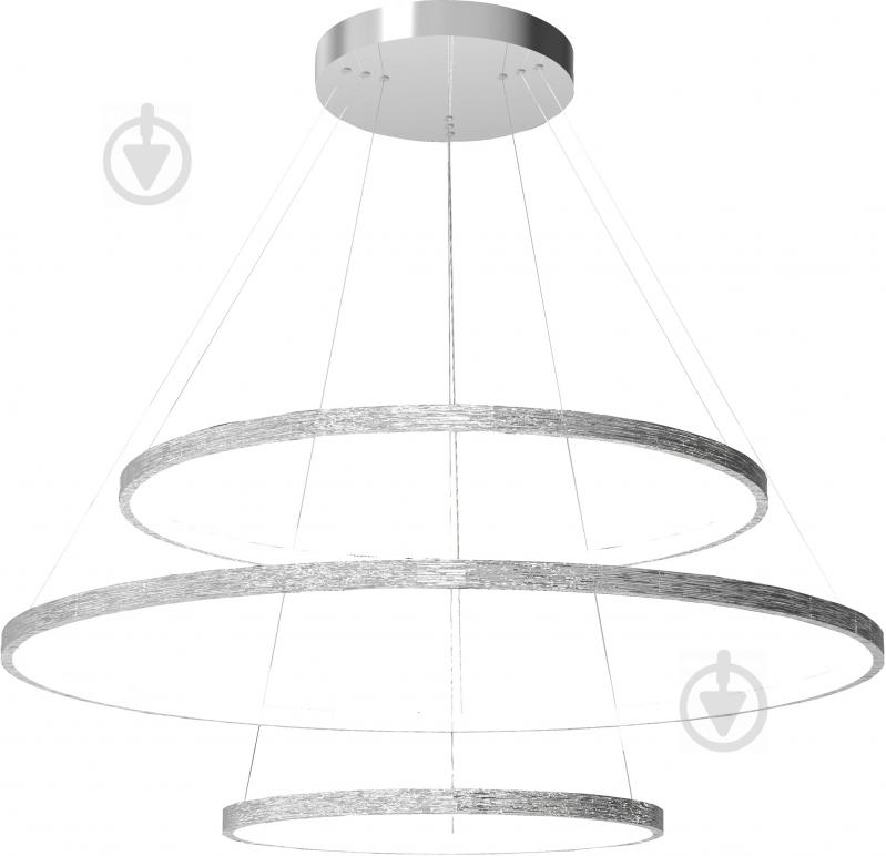 Люстра светодиодная Victoria Lighting 100 Вт серебряный Space/SP3 - фото 1