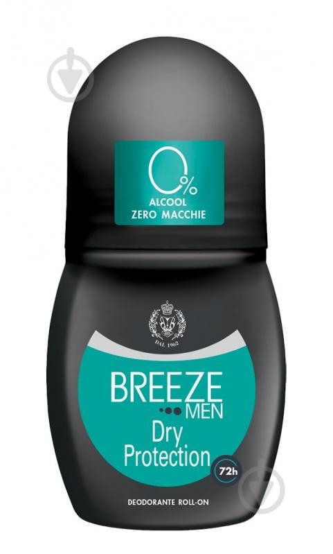 Дезодорант для чоловіків MIRATO GROUP Dry Protection Breeze 50 мл - фото 1