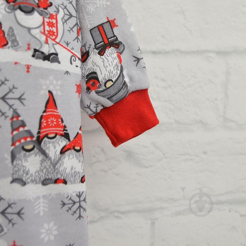 Ромпер-реглан унисекс Blanka Гном р.74-80 красный 110882 - фото 2 Ромпер-реглан унисекс Blanka Гном р.74-80 красный 110882 - фото 2