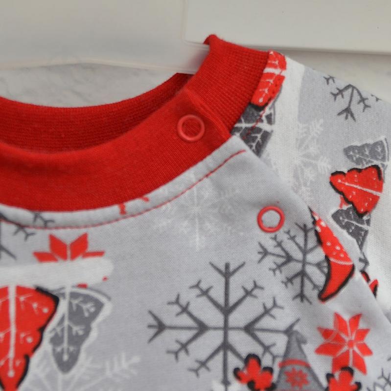 Ромпер-реглан унисекс Blanka Гном р.74-80 красный 110882 - фото 3 Ромпер-реглан унисекс Blanka Гном р.74-80 красный 110882 - фото 3