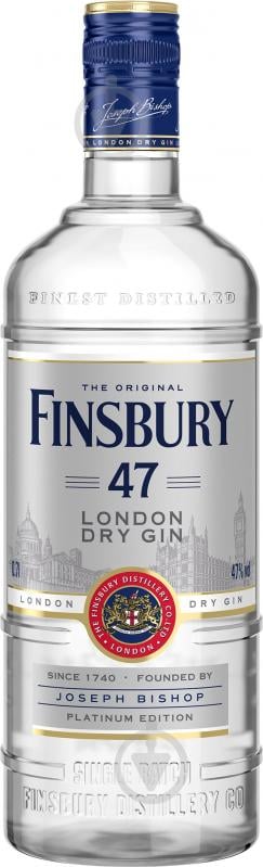 Джин Finsbury Platinum 47% 0,7 л - фото 1