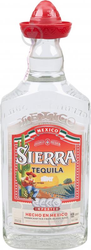 Текила Sierra Silver 0,5 л 38% - фото 1