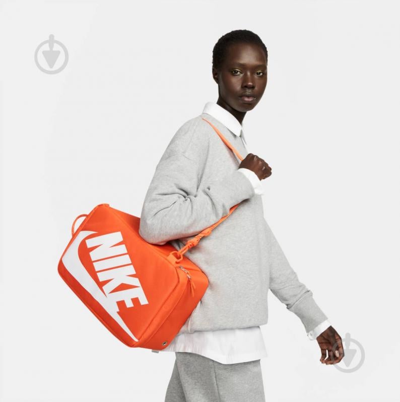 Сумка для взуття Nike SHOE BOX BAG DA7337-870 13 л помаранчевий - фото 6