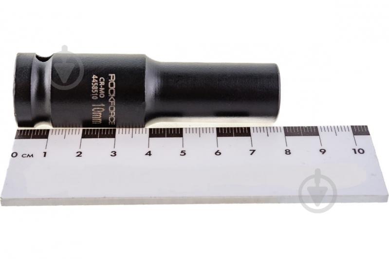 Головка ударна глибока 1/2", 10 мм (6 г.) Rock FORCE 1 шт. RF-4458510 - фото 3 Головка ударна глибока 1/2", 10 мм (6 г.) Rock FORCE 1 шт. RF-4458510 - фото 3