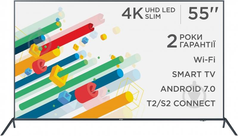 Телевизор Ergo LE55CU6530AK - фото 2
