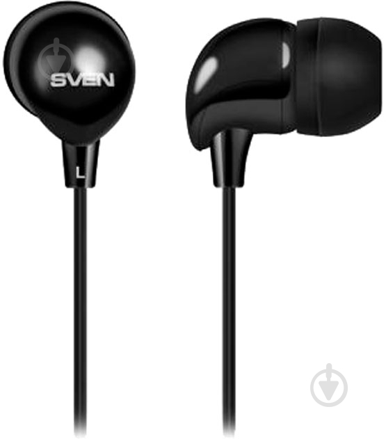 Наушники Sven E-101 black - фото 1