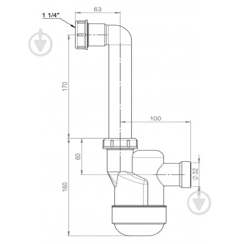 Сифон для кондиціонера Prevex Ventloc телескопічний, з кулькою всесередині (сухий затвор) - фото 2 Сифон для кондиціонера Prevex Ventloc телескопічний, з кулькою всесередині (сухий затвор) - фото 2