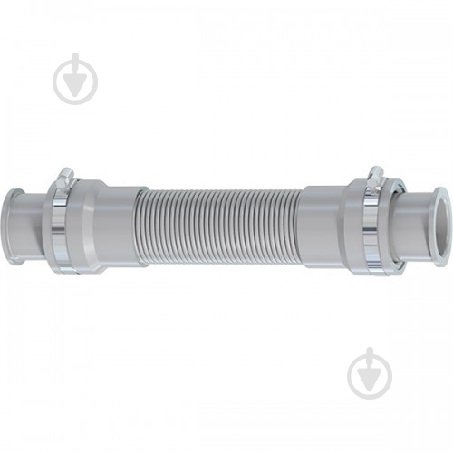 Гофра Prevex 200-520 мм с переходниками d50/40/32, с зажимами - фото 1