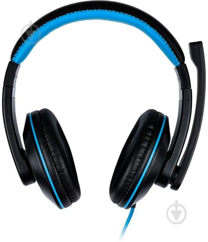 Навушники Vinga HSC055 black/blue HSC055BK - фото 3