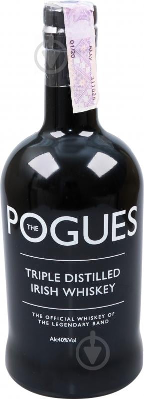 Виски The Pogues Irish Whiskey 0,7 л - фото 1