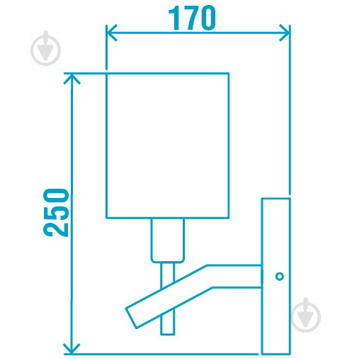 Бра Victoria Lighting 1x40 Вт E14 хром Tina/АР1 - фото 2