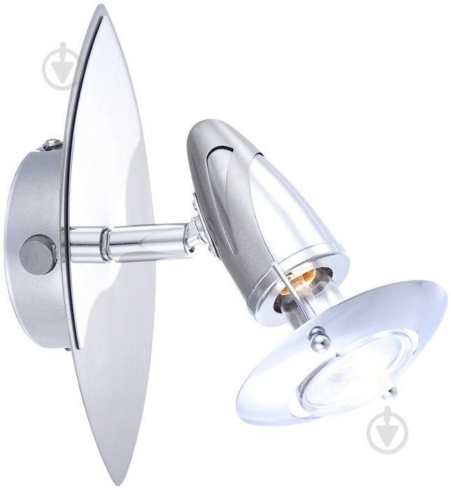 Спот Globo Lord 1x40 Вт E14 хром 5434-1 - фото 1