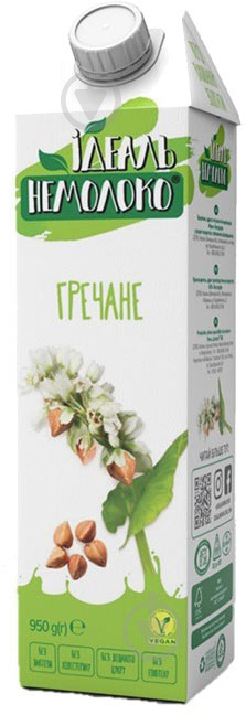 Напиток Ідеаль Немолоко ультрапастеризованный гречневый 2.5% 950 мл - фото 2