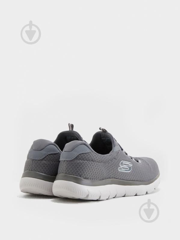 Кроссовки мужские демисезонные Skechers 52811W CHAR р.46 серые - фото 4