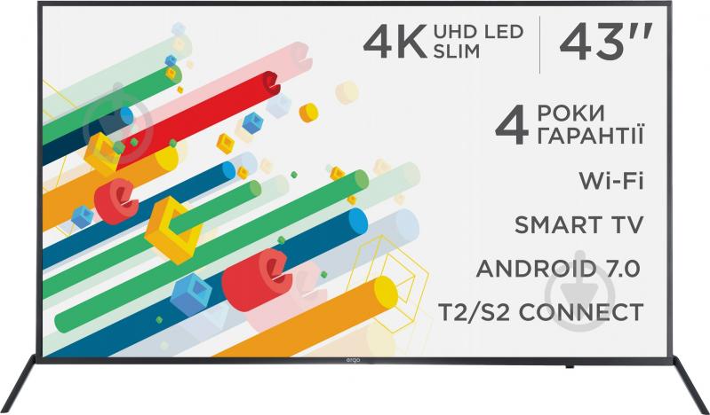 Телевизор Ergo LE43CU6530AK - фото 1