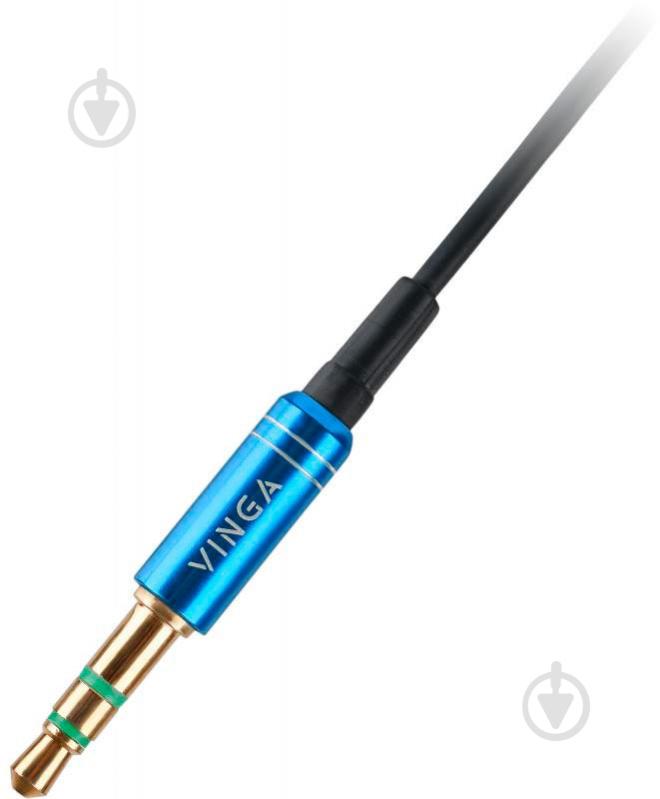 Наушники Vinga CPS040 black/blue CPS040BL - фото 3 Наушники Vinga CPS040 black/blue CPS040BL - фото 3