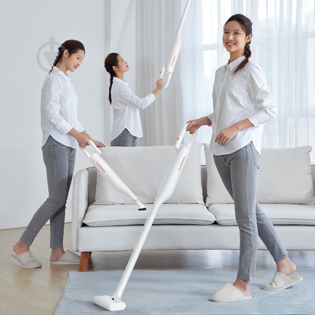 Пылесос Deerma VC01 Cordless Vacuum Cleaner White white - фото 7
