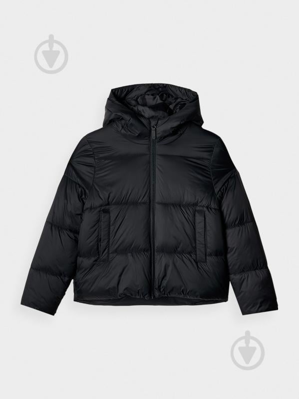 Пуховик для хлопчиків зимовий 4F DOWN JACKET M463 4FJWAW24TDJAM463-20S чорний - фото 11