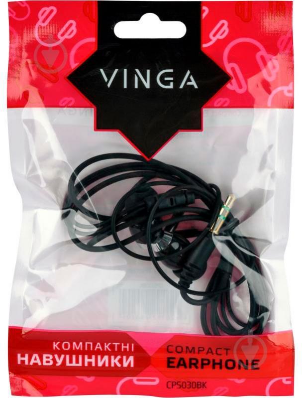 Наушники Vinga CPS030 black CPS030BK - фото 4