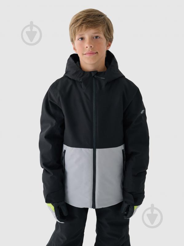 Куртка 4F TECHNICAL JACKET M533 4FJWAW24TTJAM533-25S р.140 серый - фото 1 Куртка 4F TECHNICAL JACKET M533 4FJWAW24TTJAM533-25S р.140 серый - фото 1