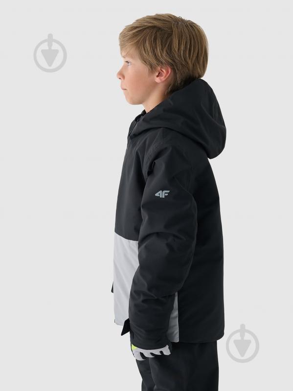 Куртка 4F TECHNICAL JACKET M533 4FJWAW24TTJAM533-25S р.140 серый - фото 2 Куртка 4F TECHNICAL JACKET M533 4FJWAW24TTJAM533-25S р.140 серый - фото 2