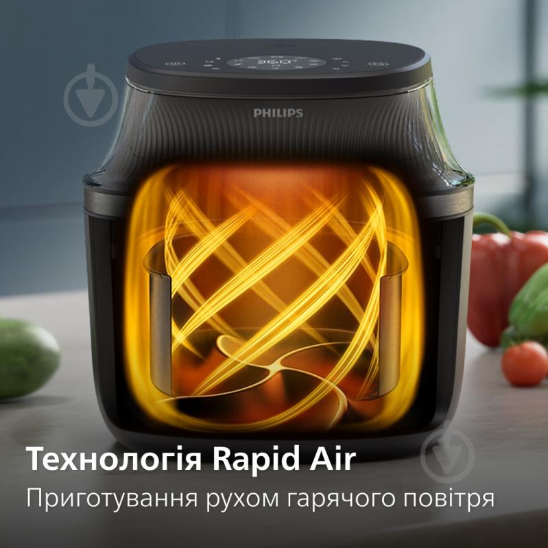 Мультипіч Philips Airfryer 3000 Series NA321/00 - фото 4