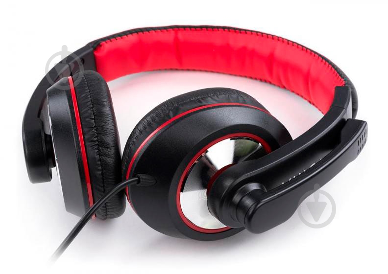 Навушники Vinga HSU040 black/red HSU40BK - фото 6 Навушники Vinga HSU040 black/red HSU40BK - фото 6