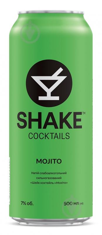 Слабоалкогольный напиток Shake Mojito 0,5 л - фото 1