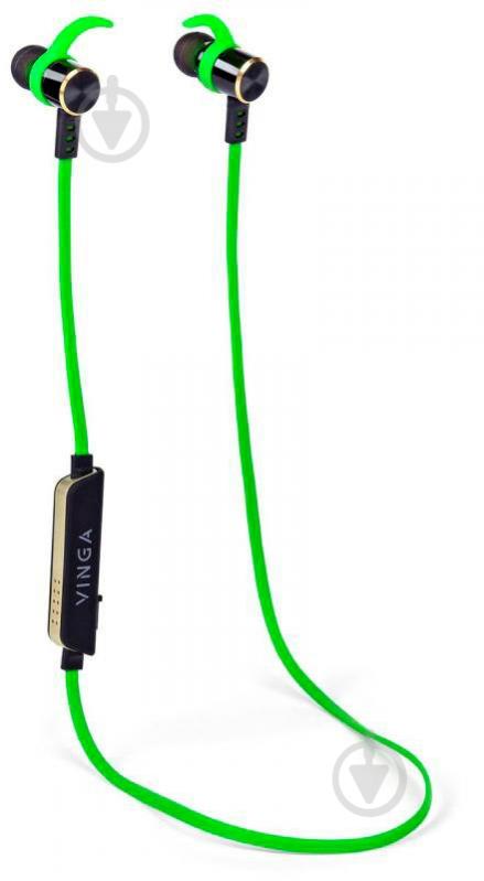 Bluetooth-гарнитура Vinga EBT050 green EBT050GR - фото 2 Bluetooth-гарнитура Vinga EBT050 green EBT050GR - фото 2