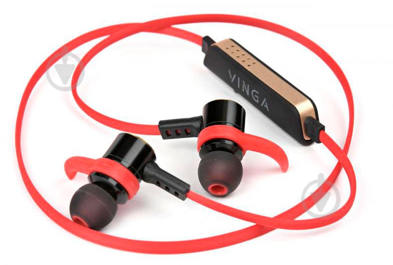 Bluetooth-гарнитура Vinga EBT050 red EBT050RD - фото 3
