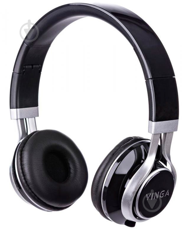 Наушники Vinga HSM040 black/silver HSM040BS - фото 1
