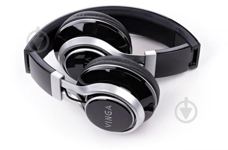 Наушники Vinga HSM040 black/silver HSM040BS - фото 9