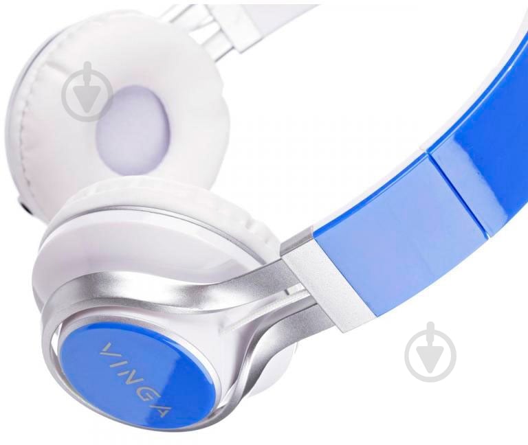 Навушники Vinga HSM040 blue/white HSM040WB - фото 6