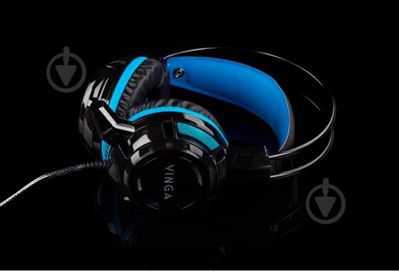 Наушники Vinga HSC060 black/blue HSC060BK - фото 12