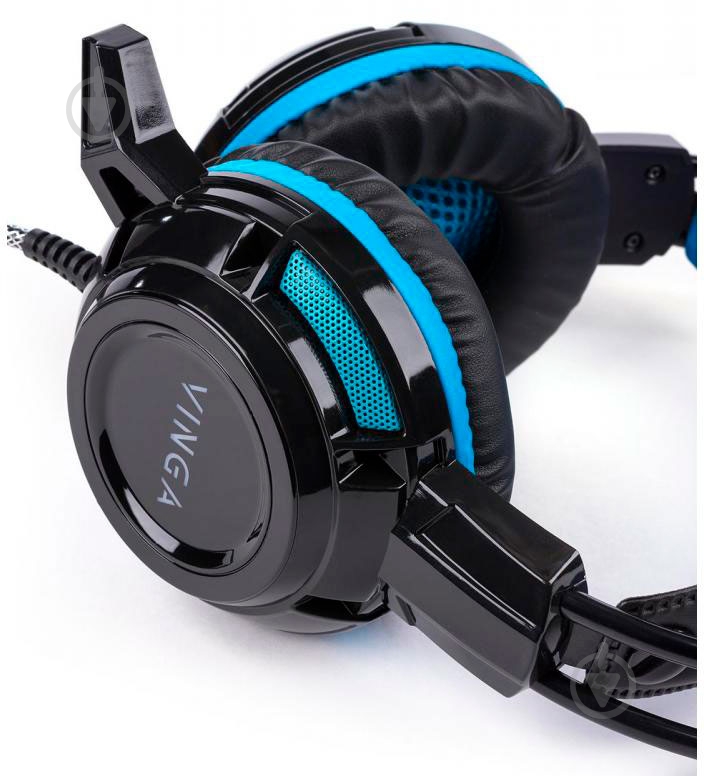 Наушники Vinga HSC060 black/blue HSC060BK - фото 10